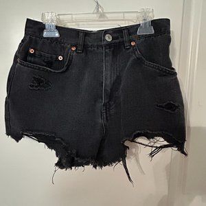 Love Tree black jean shorts